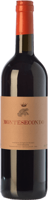 21,95 € Бесплатная доставка | Красное вино Montesecondo I.G.T. Toscana Тоскана Италия Sangiovese, Canaiolo бутылка 75 cl