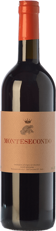 21,95 € Бесплатная доставка | Красное вино Montesecondo I.G.T. Toscana Тоскана Италия Sangiovese, Canaiolo бутылка 75 cl
