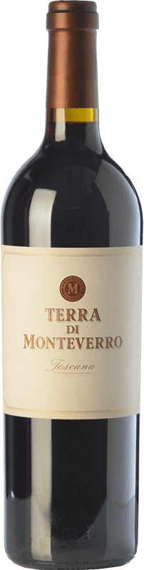 59,95 € Envío gratis | Vino tinto Monteverro Terra I.G.T. Toscana Toscana Italia Merlot, Cabernet Sauvignon, Cabernet Franc, Petit Verdot Botella 75 cl
