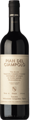 23,95 € 送料無料 | 赤ワイン Montevertine Pian del Ciampolo I.G.T. Toscana トスカーナ イタリア Sangiovese, Colorino, Canaiolo Black ボトル 75 cl