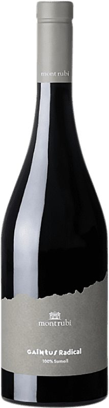 18,95 € Бесплатная доставка | Красное вино Mont-Rubí Gaintus Radical Молодой D.O. Penedès Каталония Испания Sumoll бутылка 75 cl
