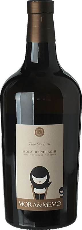 17,95 € Бесплатная доставка | Белое вино Mora & Memo Tino Sur Lieu I.G.T. Isola dei Nuraghi Sardegna Италия Sauvignon White, Vermentino бутылка 75 cl