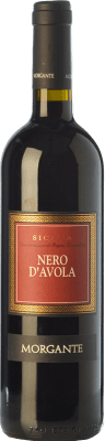 11,95 € 免费送货 | 红酒 Morgante I.G.T. Terre Siciliane 西西里岛 意大利 Nero d'Avola 瓶子 75 cl