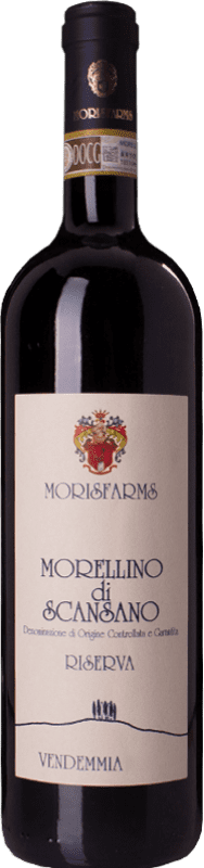 29,95 € Free Shipping | Red wine Morisfarms Riserva Reserva D.O.C.G. Morellino di Scansano Tuscany Italy Merlot, Cabernet Sauvignon, Sangiovese Bottle 75 cl