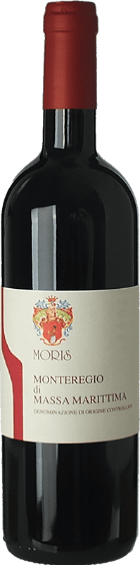 15,95 € Бесплатная доставка | Красное вино Morisfarms D.O.C. Monteregio di Massa Marittima Тоскана Италия Cabernet Sauvignon — Каберне Совиньон, Sangiovese — Санджовезе Бутылка 75 cl