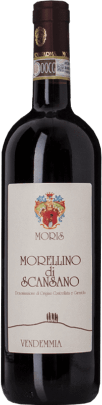 12,95 € Free Shipping | Red Wine Morisfarms D.O.C.G. Morellino di Scansano Tuscany Italy Merlot, Syrah — Shiraz, Sangiovese Bottle 75 cl