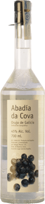 15,95 € Envío gratis | Orujo Aguardiente Moure Abadía da Cova D.O. Orujo de Galicia Galicia España Botella 70 cl