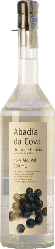 16,95 € Free Shipping | Pomace Brandy Moure Abadía da Cova D.O. Orujo de Galicia Galicia Spain Bottle 70 cl
