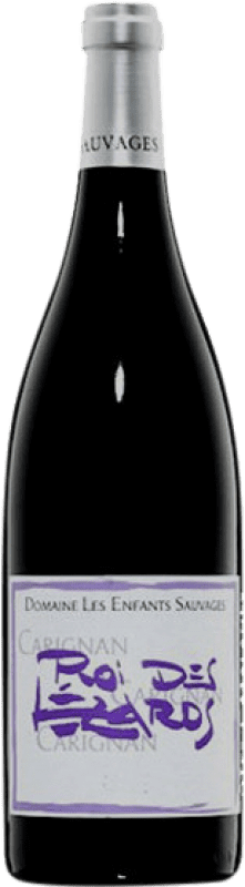 21,95 € Envio grátis | Vinho tinto Les Enfants Sauvages Roi des Lézards I.G.P. Vin de Pays Côtes Catalanes Languedoque-Rossilhão França Carignan Garrafa 75 cl