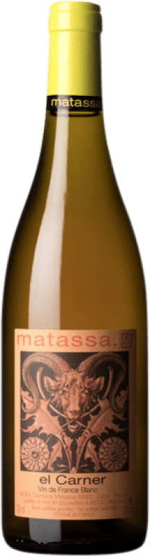 29,95 € Бесплатная доставка | Белое вино Matassa Carner Blanc Лангедок-Руссильон Франция Macabeo бутылка 75 cl