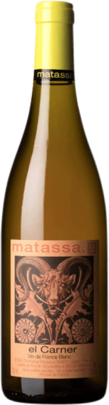 29,95 € Kostenloser Versand | Weißwein Domaine Matassa Carner Blanc Languedoc-Roussillon Frankreich Macabeo Flasche 75 cl