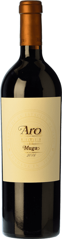 165,95 € Free Shipping | Red wine Muga Aro Crianza 2010 D.O.Ca. Rioja The Rioja Spain Tempranillo, Graciano Bottle 75 cl