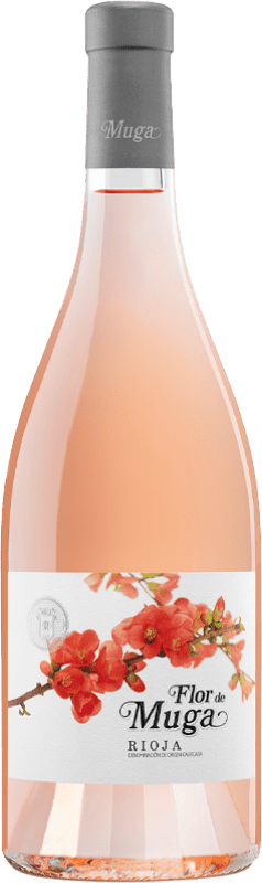 24,95 € Spedizione Gratuita | Vino rosato Muga Flor D.O.Ca. Rioja La Rioja Spagna Grenache Bottiglia 75 cl