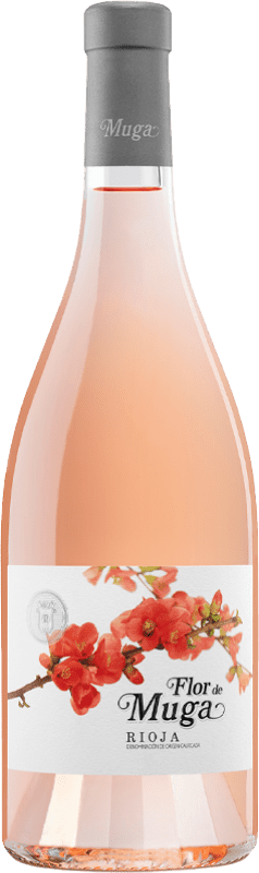 29,95 € Kostenloser Versand | Roséwein Muga Flor D.O.Ca. Rioja La Rioja Spanien Grenache Flasche 75 cl