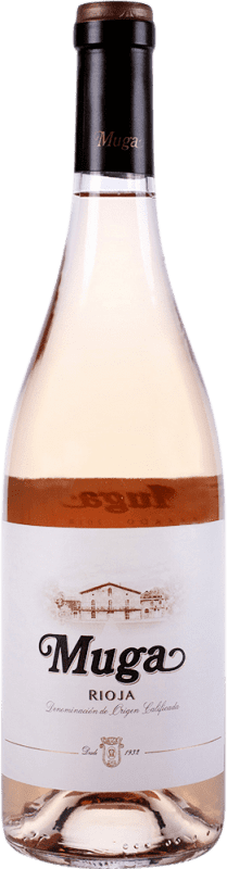 14,95 € Free Shipping | Rosé wine Muga Young D.O.Ca. Rioja The Rioja Spain Tempranillo, Grenache, Viura Bottle 75 cl