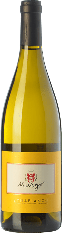 14,95 € Envío gratis | Vino blanco Murgo Bianco D.O.C. Etna Sicilia Italia Carricante, Catarratto Botella 75 cl