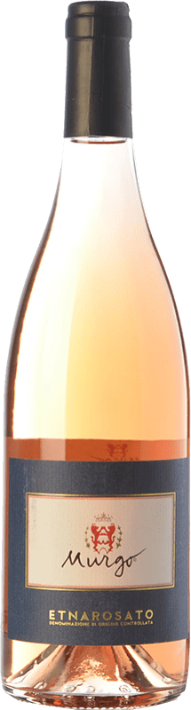 16,95 € Envío gratis | Vino Rosado Murgo D.O.C. Etna Sicilia Italia Nerello Botella 75 cl