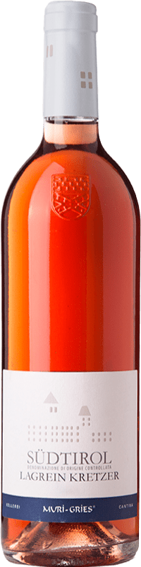 14,95 € Free Shipping | Rosé wine Muri-Gries Kretzer D.O.C. Alto Adige Trentino-Alto Adige Italy Lagrein Bottle 75 cl