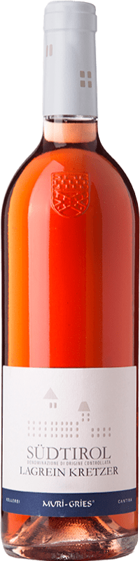 19,95 € Envío gratis | Vino rosado Muri-Gries Kretzer D.O.C. Alto Adige Trentino-Alto Adige Italia Lagrein Botella 75 cl