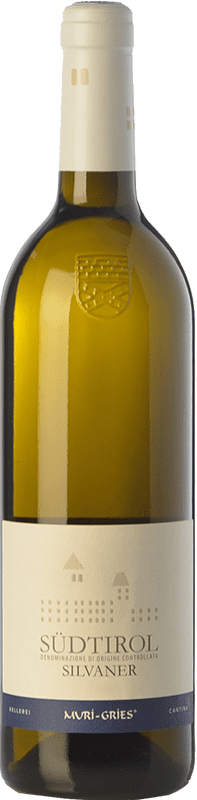 11,95 € Бесплатная доставка | Белое вино Muri-Gries D.O.C. Alto Adige Трентино-Альто-Адидже Италия Silvaner — Сильванер Бутылка 75 cl