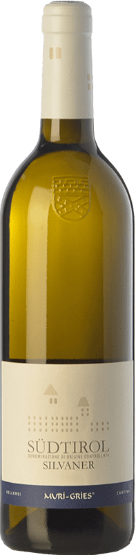 18,95 € Envío gratis | Vino blanco Muri-Gries D.O.C. Alto Adige Trentino-Alto Adige Italia Silvaner Botella 75 cl