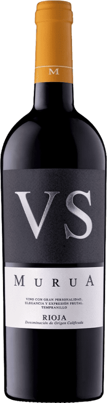 19,95 € Envio grátis | Vinho Tinto Masaveu Murua VS Vendimia Seleccionada — Vindima Selecionada Crianza D.O.Ca. Rioja La Rioja Espanha Tempranillo, Graciano, Mazuelo 75 cl