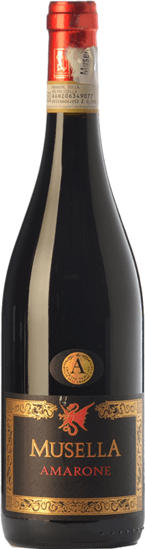 61,95 € 免费送货 | 红酒 Musella D.O.C.G. Amarone della Valpolicella 威尼托 意大利 Corvina, Rondinella, Corvinone, Oseleta 瓶子 75 cl