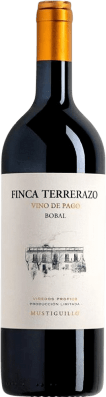 29,95 € Free Shipping | Red wine Mustiguillo Finca Terrerazo Aged D.O.P. Vino de Pago El Terrerazo Valencian Community Spain Bobal Bottle 75 cl
