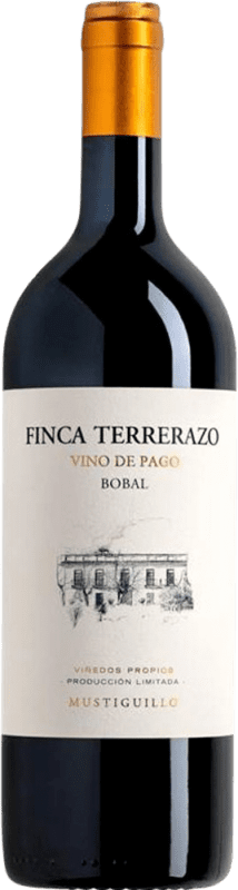 33,95 € Free Shipping | Red wine Mustiguillo Finca Terrerazo Aged D.O.P. Vino de Pago El Terrerazo Valencian Community Spain Bobal Bottle 75 cl