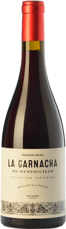 16,95 € Free Shipping | Red wine Mustiguillo La Garnacha Joven D.O.P. Vino de Pago El Terrerazo Valencian Community Spain Grenache Bottle 75 cl