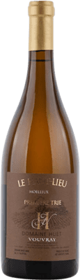 87,95 € Spedizione Gratuita | Vino dolce Domaine Huet Moelleux Haut Lie Premier Trie A.O.C. Vouvray Loire Francia Chenin Bianco Bottiglia 75 cl