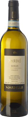 12,95 € Envío gratis | Vino Blanco Nardello Meridies Classico — Clásico D.O.C. Soave Veneto Italia Garganega 75 cl
