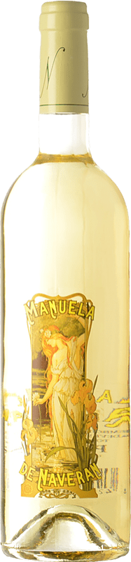 16,95 € Free Shipping | White wine Naveran Manuela Aged D.O. Penedès Catalonia Spain Chardonnay Bottle 75 cl
