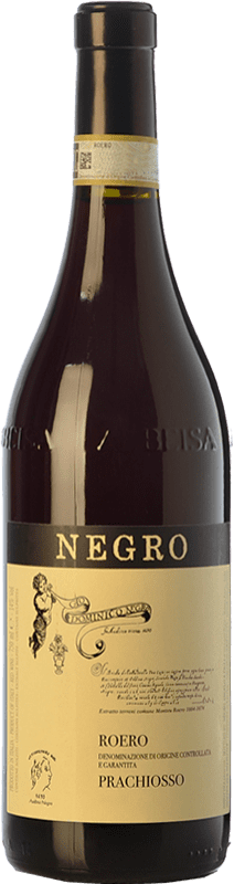28,95 € Free Shipping | Red Wine Negro Angelo Prachiosso D.O.C.G. Roero Piemonte Italy Nebbiolo 75 cl