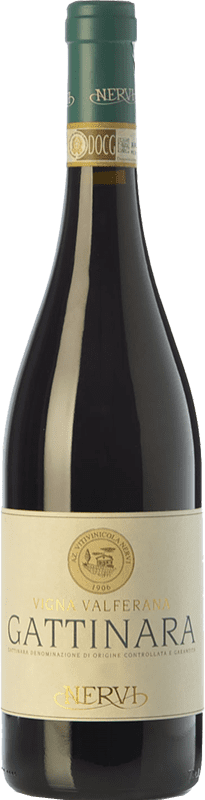 84,95 € Free Shipping | Red wine Nervi Valferana D.O.C.G. Gattinara Piemonte Italy Nebbiolo Bottle 75 cl