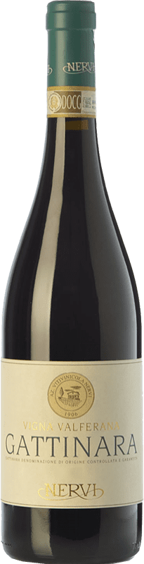 179,95 € Kostenloser Versand | Rotwein Cantina Nervi Vigna Valferana D.O.C.G. Gattinara Piemont Italien Nebbiolo Flasche 75 cl