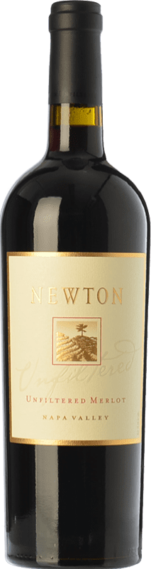 49,95 € 免费送货 | 红酒 Newton 预订 I.G. Napa Valley 纳帕谷 美国 Merlot 瓶子 75 cl