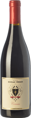 37,95 € Spedizione Gratuita | Vino rosso Nicolas Perrin Crianza A.O.C. Cornas Rhône Francia Syrah Bottiglia 75 cl