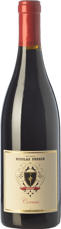 35,95 € Бесплатная доставка | Красное вино Nicolas Perrin старения A.O.C. Cornas Рона Франция Syrah бутылка 75 cl