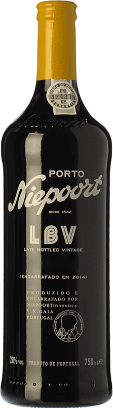 23,95 € Envio grátis | Vinho fortificado Niepoort LBV I.G. Porto Porto Portugal Sousón, Touriga Franca, Touriga Nacional, Tinta Amarela, Tinta Cão, Tinta Francisca Garrafa 75 cl