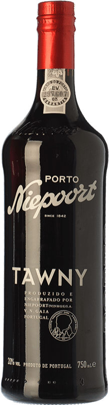 15,95 € Envío gratis | Vino Generoso Fortificado Niepoort Tawny I.G. Porto Oporto Portugal Sousón, Touriga Franca, Touriga Nacional, Tinta Amarela, Tinta Cão, Tinta Francisca Botella 75 cl
