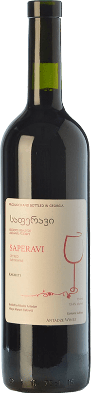 39,95 € Free Shipping | Red wine Nikoloz Antadze Aged I.G. Kakheti Kakheti Georgia Saperavi Bottle 75 cl