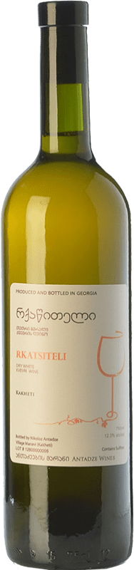 36,95 € Spedizione Gratuita | Vino Bianco Nikoloz Antadze Crianza — Invecchiato in Botte I.G. Kakheti Kakheti Georgia Rkatsiteli Bottiglia 75 cl