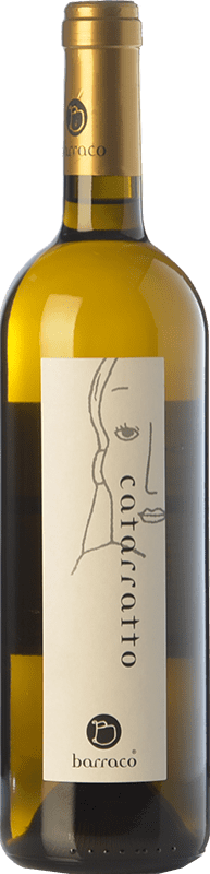 24,95 € Envío gratis | Vino blanco Nino Barraco I.G.T. Terre Siciliane Sicilia Italia Catarratto Botella 75 cl