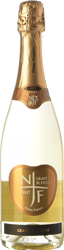 29,95 € Бесплатная доставка | Белое игристое вино Nino Franco Grave di Stecca I.G.T. Vino Spumante di Qualità Италия Glera — Глера Бутылка 75 cl