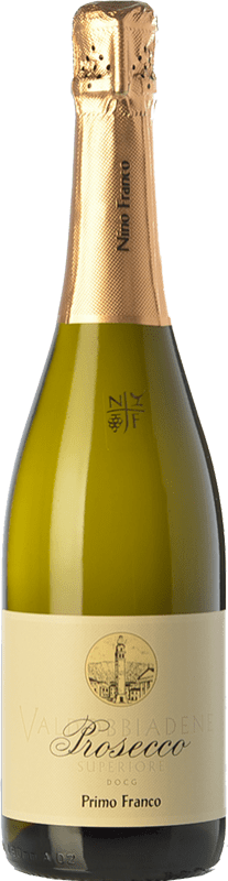 18,95 € Free Shipping | White sparkling Nino Franco Primo Franco D.O.C.G. Prosecco di Conegliano-Valdobbiadene Treviso Italy Glera Bottle 75 cl