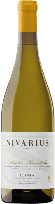 23,95 € Envio grátis | Vinho branco Nivarius Crianza D.O.Ca. Rioja La Rioja Espanha Viura, Tempranillo Branco, Maturana Branca Garrafa 75 cl