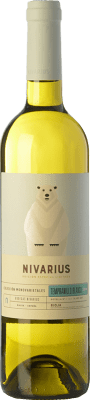 12,95 € Бесплатная доставка | Белое вино Nivarius старения D.O.Ca. Rioja Ла-Риоха Испания Tempranillo White бутылка 75 cl