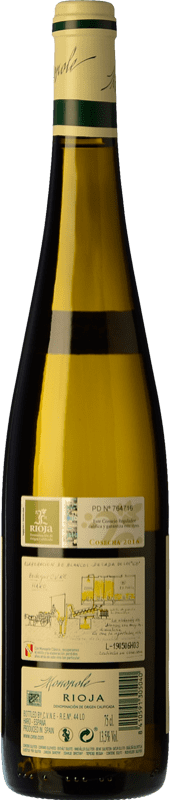 26,95 € Free Shipping | White wine Norte de España - CVNE Monopole Clásico Crianza D.O.Ca. Rioja The Rioja Spain Viura, Palomino Fino Bottle 75 cl