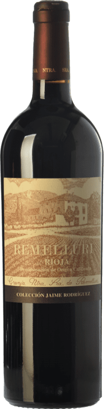 94,95 € Kostenloser Versand | Rotwein Ntra. Sra. de Remelluri Jaime Rodríguez Colección — Kollektion Crianza — Kurze Fassreifung D.O.Ca. Rioja La Rioja Spanien Tempranillo, Garnacha — Grenache 75 cl